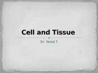 2. Cell and Tissue.pptx